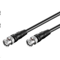 PREMIUMCORD BNC kabel pro audio/video 75 Ohm 1m M/M