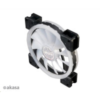 AKASA ventilátor Vegas TL, 140x140x25mm, Dual Sided, RGBW 12V