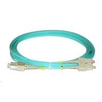 Duplexní patch kabel MM 50/125, OM3, SC-SC, LS0H, 3m