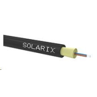 DROP1000 kabel Solarix, 4vl 9/125, 3,6mm, LSOH, černý, cívka 500m SXKO-DROP-4-OS-LSOH