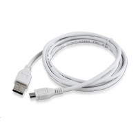 GEMBIRD Kabel CABLEXPERT USB A Male/Micro B Male 2.0, 1,8m, White, High Quality