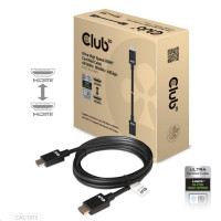 Club3D Kabel HDMI 2.1 Ultra High Speed HDMI, 4K 120Hz, 8K60Hz, 48Gbps M/M, 3m