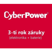 CyberPower 3-tí rok záruky pro BR700ELCD-FR, BR700ELCD