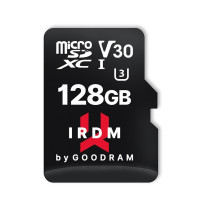 GOODRAM microSDXC karta 128GB IRDM (R:100/W:70 MB/s), UHS-I Class 10, U3, V30 + Adapter