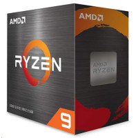 CPU AMD RYZEN 9 5900X, 12-core, 3.7 GHz (4.8 GHz Turbo), 70MB cache (6+64), 105W, socket AM4, bez chladiče