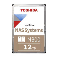 TOSHIBA HDD N300 NAS 12TB, SATA III, 7200 rpm, 256MB cache, 3,5", BULK