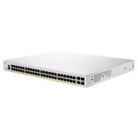 Cisco switch CBS350-48P-4X, 48xGbE RJ45, 4x10GbE SFP+, PoE+, 370W