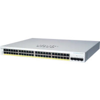 Cisco switch CBS220-48FP-4X, 48xGbE RJ45, 4x10GbE SFP+, PoE+, 740W