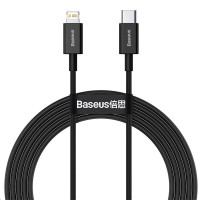Baseus Superior Series rychlonabíjecí kabel Type-C/Lightning 20W 2m černá
