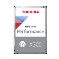 TOSHIBA HDD X300 6TB, SATA III, 7200 rpm, 256MB cache, 3,5", RETAIL