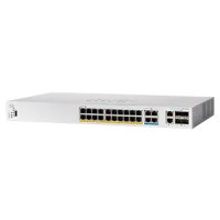 Cisco switch CBS350-24MGP-4X-EU, 20xGbE + 4x2.5GbE, 2x10GbE RJ45/SFP+, 375W, PoE