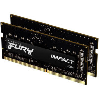 SODIMM DDR4 16GB 3200MHz CL20 (Kit of 2) KINGSTON FURY Impact