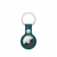 APPLE AirTag Leather Key Ring - Forest Green