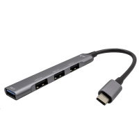 iTec USB-C Metal HUB 1x USB 3.0 + 3x USB 2.0