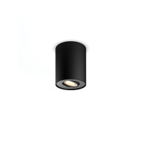 PHILIPS Hue Jednoduché bodové svítidlo Pillar, 1x5W 230V, Černá