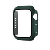 COTEetCI polykarbonátové pouzdro s ochranou displeje pro Apple Watch 45 mm zelená