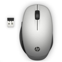 HP Dual Mode Silver Mouse 300 - bluetooth myš, připojení ke dvou PC zároveň