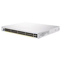 Prepínač Cisco CBS250-48P-4G-UK, 48xGbE RJ45, 4xSFP, PoE+, 370W - REFRESH