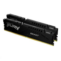 DIMM DDR5 64GB 6000MT/s CL40 (Kit of 2) KINGSTON FURY Beast Black XMP