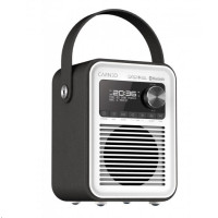 CARNEO D600 Rádio DAB+, FM, BT, black/white