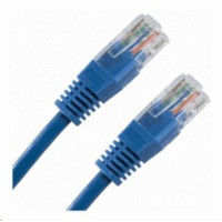XtendLan patch kábel Cat6, UTP - 1m, modrý (predaj po 10 ks)
