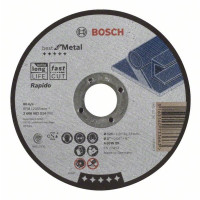 BOSCH dělicí kotouč rovný Best for Metal – Rapido, A 60 W BF, 125 mm, 1,0 mm