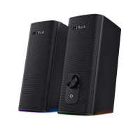 TRUST reproduktory GXT 612 CETUS RGB-Illuminated 2.0 Speaker Set, Bluetooth, černá