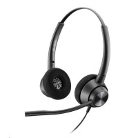 Poly EncorePro 320 with Quick Disconnect Binaural Headset TAA