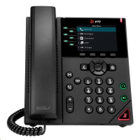 Poly VVX 350 6-Line IP Phone and PoE-enabled