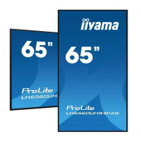 Iiyama ProLite LH6560UHS-B1AG , 164cm (64,6''), 4K, USB, Wi-Fi, black