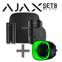 SET 8 - Ajax StarterKit black + Ajax Socket black - ZDARMA