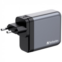 VERBATIM Univerzální cestovní adaptér GNC-100, 100W, 3x USB-C, 1x USB