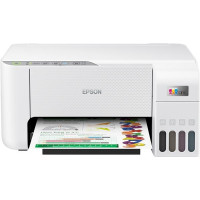 EPSON tiskárna ink EcoTank L3276, 5760x1440dpi, A4, 33ppm, USB, Wi-Fi, bílá