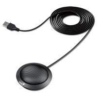 GENIUS mikrofon MIC-100U, stolní, drátový, USB, černá