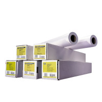 HP Bright White Inkjet Paper, 119 microns (4.7 mil) • 90 g/m2 (24 lbs) • 914 mm x 45.7 m , C6036A