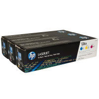 Tonerová kazeta HP 126A CMY 3-pack LJ, CF341A (1 000 / 1 000 / 1 000 strán)