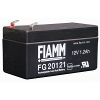 Baterie - Fiamm FG20121 (12V/1,2Ah - Faston 187 - 48mm), životnost 5let