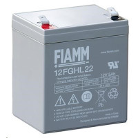 Baterie - Fiamm 12 FGHL 22 (12V/5Ah - Faston 250), životnost 10let