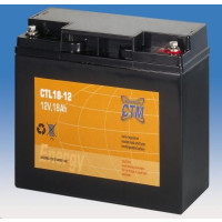 Baterie - CTM CTL 18-12 (12V/18Ah - M5), životnost 10-12let
