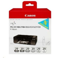 Canon BJ CARTRIDGE PGI-29 MBK/PBK/DGY/GY/LGY/CO Multi