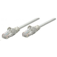 Intellinet patch kábel, Cat6 Certified, CU, UTP, PVC, RJ45, 0.25 m, šedý