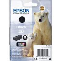 EPSON ink čer Singlepack "Lední medvěd" Black 26 Claria Premium Ink