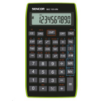 Sencor kalkulačka  SEC 105 GN - školní, 10místná, 56 vědeckých funkcí