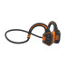 EVOLVEO bezdrátová sluchátka BoneSwim MP3 16GB, na lícní kosti, oranžová #0