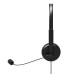 PORT stereo headset s mikrofonem, USB-A, černá #1