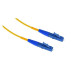 XtendLan simplexní patch kabel SM 9/125, OS2, LC(UPC)-LC(UPC), LS0H, 1m