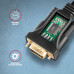 AXAGON ADS-1PSN, USB-A 2.0 - sériový RS-232 DB9-M Prolific adaptér / kábel 1.5m #2