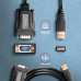 AXAGON ADS-1PSN, USB-A 2.0 - sériový RS-232 DB9-M Prolific adaptér / kábel 1.5m #4