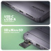 AXAGON HMC-6GM2, USB 10Gbps hub, USB-A, USB-C, HDMI, M.2 slot, SD/MicroSD, PD 100W, kábel USB-C 20cm #2