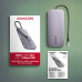 AXAGON HMC-6GM2, USB 10Gbps hub, USB-A, USB-C, HDMI, M.2 slot, SD/MicroSD, PD 100W, kábel USB-C 20cm #8